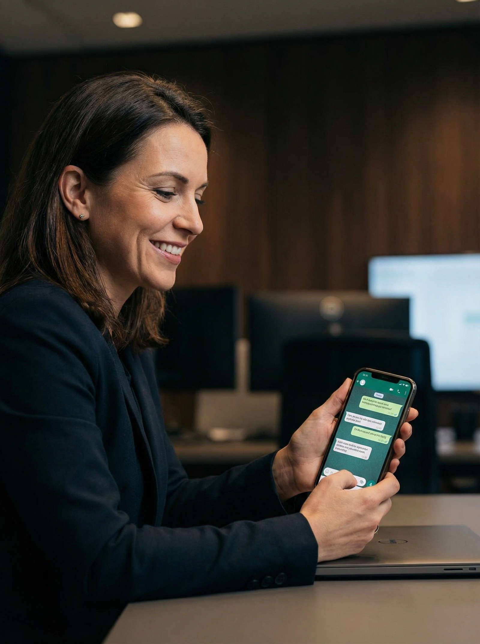 Atendimento humanizado via WhatsApp